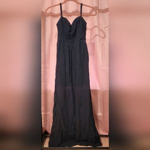 Speechless Navy Lace Beach Maxi Dress Size S